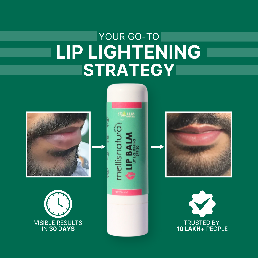 SPF 30 Lip Lightening Balm for Smokers Lips