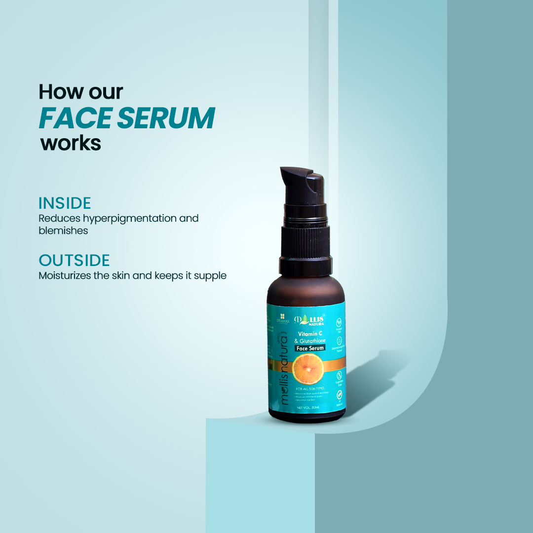 Natural Vitamin C Face Serum (Glutathione Face Serum)